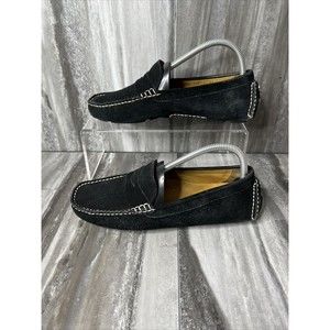 Cole Haan Driving Loafers Mens 8.5 B Black Suede